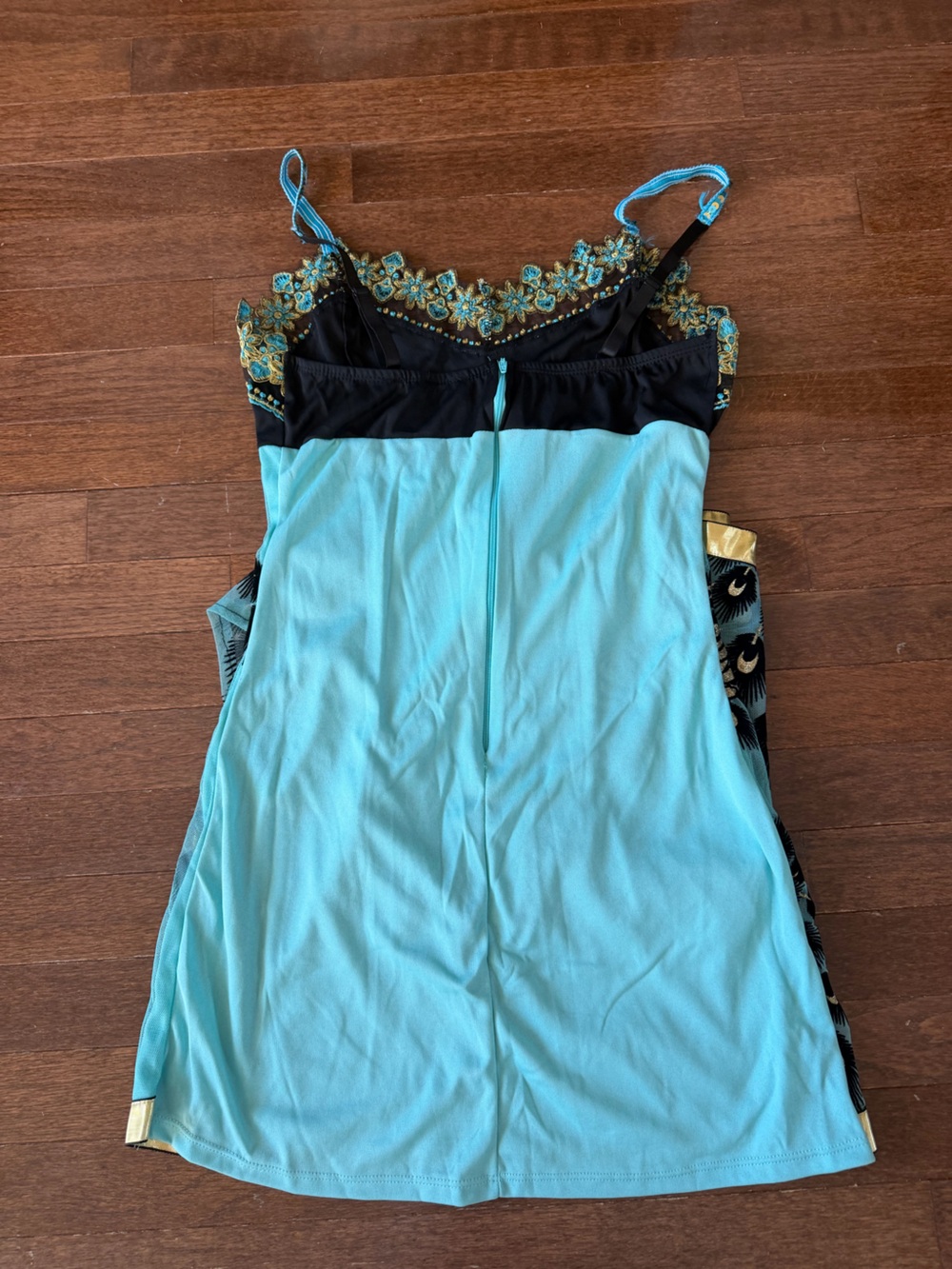 HALLOWEEN Leg Avenue Sari Siren Peacock Costume - Picture 3 of 10